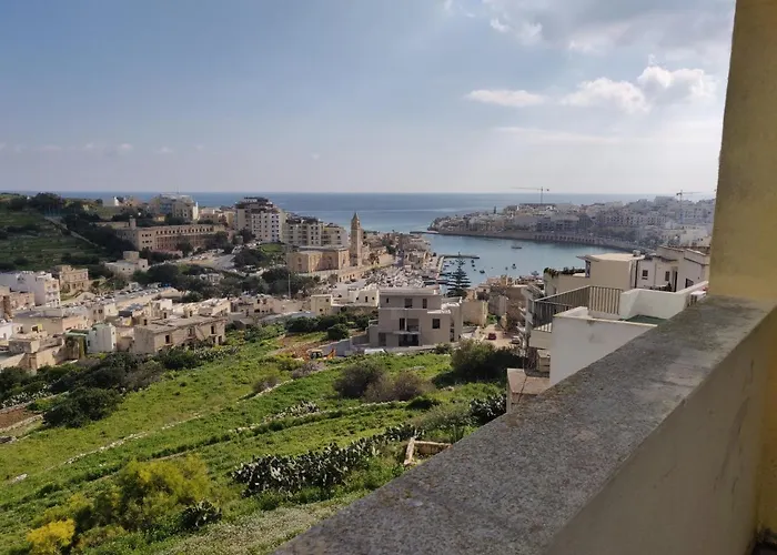 Panoramic Penthouse In Marsascala Which Enjoys Sea And Country Views Marsaskala