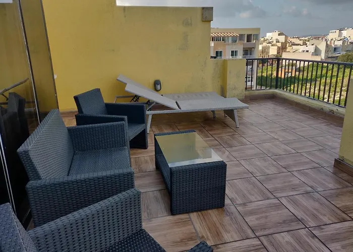 Panoramic Penthouse In Marsascala Which Enjoys Sea And Country Views Marsaskala